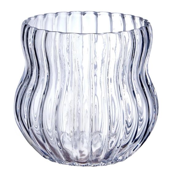PEARL - κηροπήγιο γυάλινο 14cm