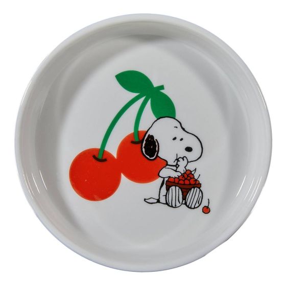 PEANUTS - πιάτο διακοσμητικό "Snoopy Cherries"