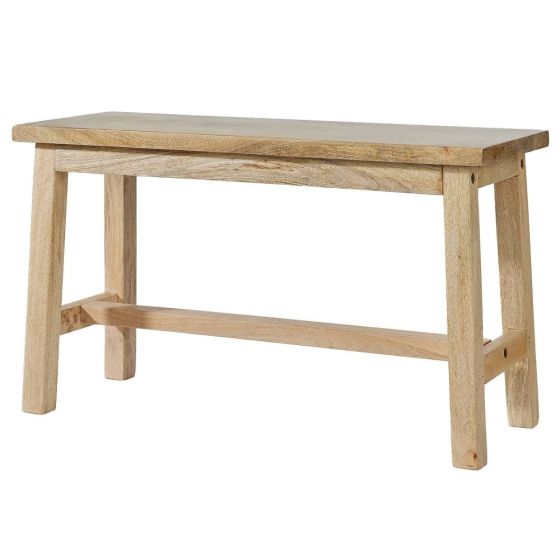 CARPENTER - παγκάκι/τραπέζι ξύλινο, καφέ