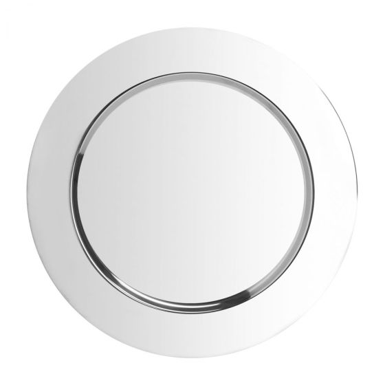 PIATTO - πιατέλα, ασημί χρώμα