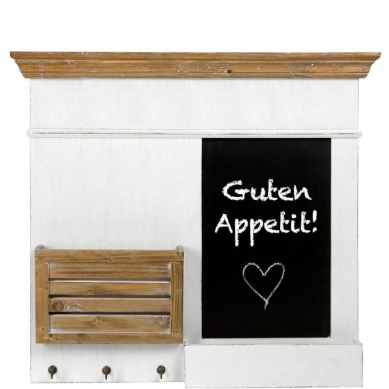 CAMPAGNE - μαυροπίνακας με θήκες 67,5x62x8cm