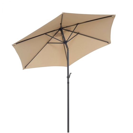 SIESTA - ομπρέλα κήπου Δ 2,5 m μπεζ