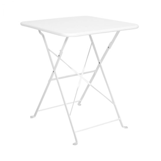 DAISY JANE - τραπέζι πτυσσόμενο λευκό ματ