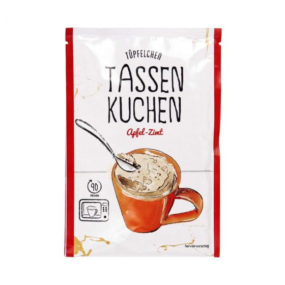 TUPFELCHEN - cup cake μήλο-κανέλα 60g