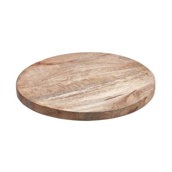 FOREST - διακοσμητική πιατέλα από ξύλο mango 30cm