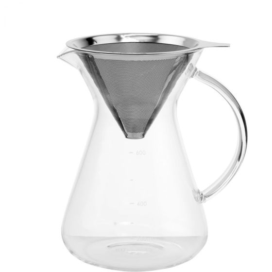 SLOW COFFEE - κανάτα με φίλτρο καφέ 600 ml