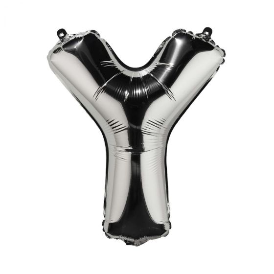 UPPER CLASS - μπαλόνι ασημί "Y"