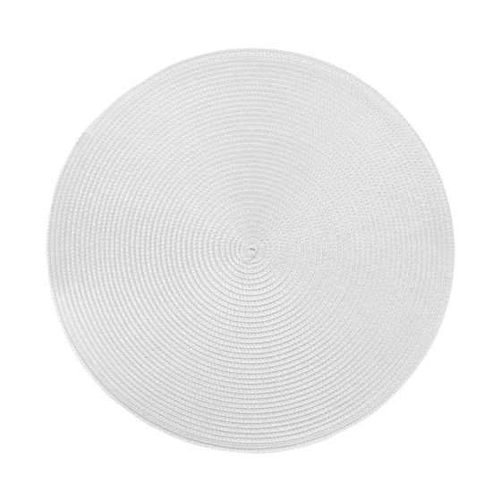 AMBIENTE - σουπλά στρογγυλό 38cm ανοιχτό γκρι