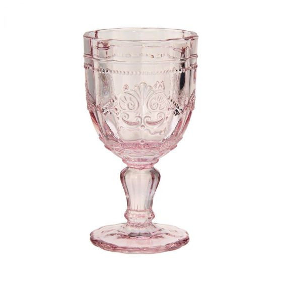 VICTORIAN - ποτήρι κολωνάτο ροζ 230 ml