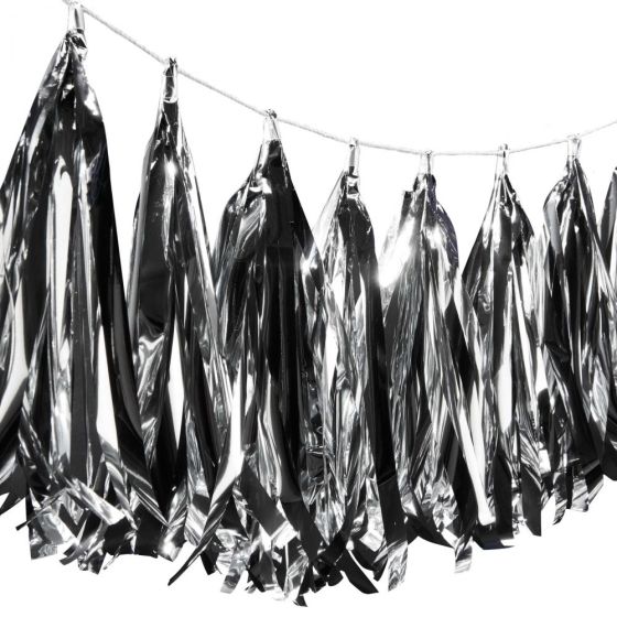 BANNER DAY - γιρλάντα ασημί 250cm