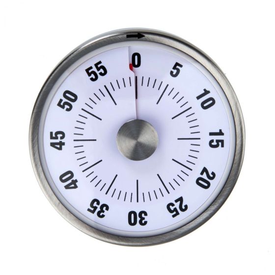 RIGHT ON TIME - χρονόμετρο με μαγνήτη, λευκό