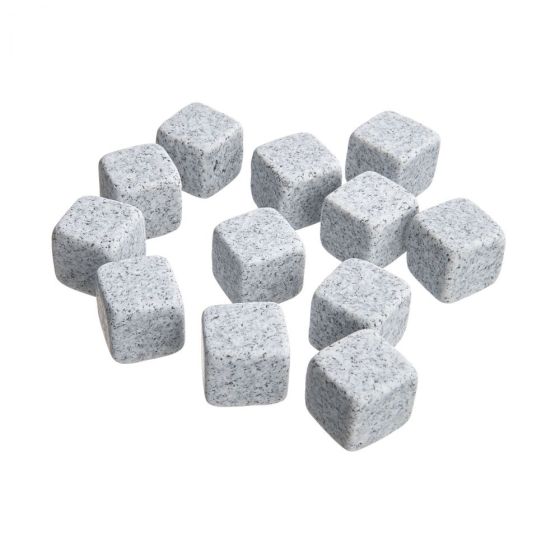 ON THE ROCKS - πέτρες ψύξης 12 τεμάχια σε βελούδινη θήκη