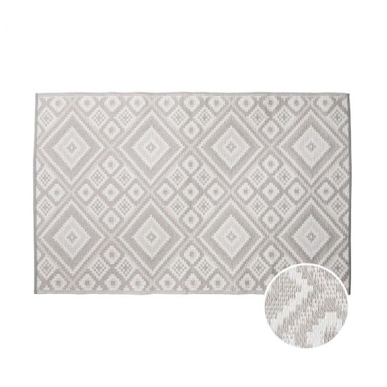 COLOUR CLASH - χαλί κατάλληλο για εσωτερικούς και εξωτερικούς χώρους Ethnic γκρι 180x120