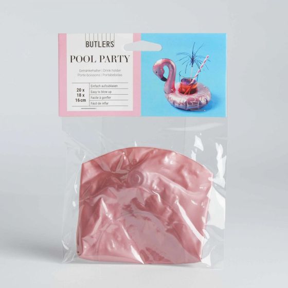 POOL PARTY - ποτηροθήκη φουσκωτή "φλαμίνγκο"