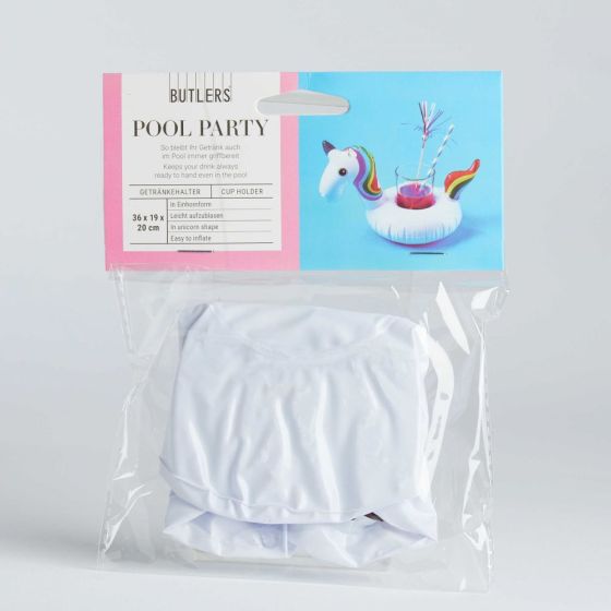 POOL PARTY - ποτηροθήκη φουσκωτή "μονόκερος"
