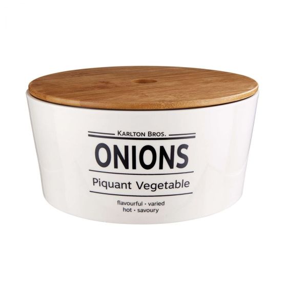 KARLTON BROS - δοχείο για κρεμμύδια Δ 22 cm