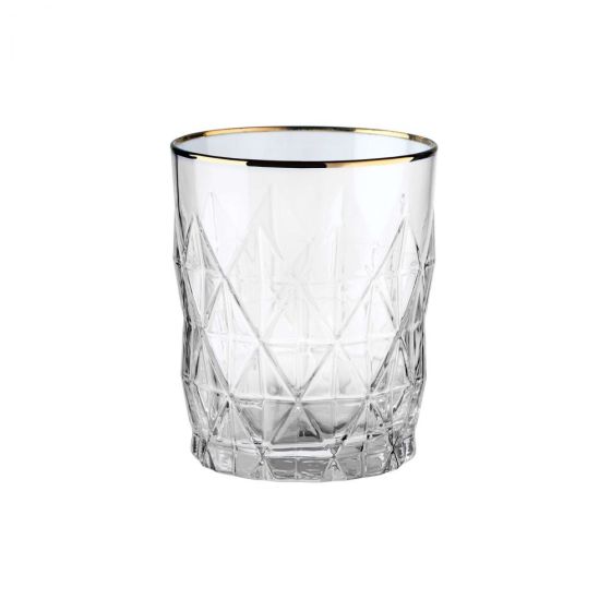 UPSCALE - ποτήρι με χρυσό φινίρισμα 345 ml