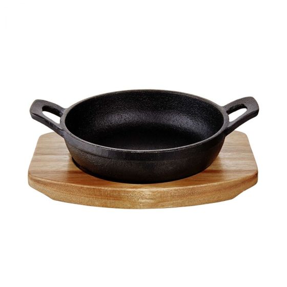 HOT IRON - mini σκεύος από χυτοσίδηρο με δύο λαβές