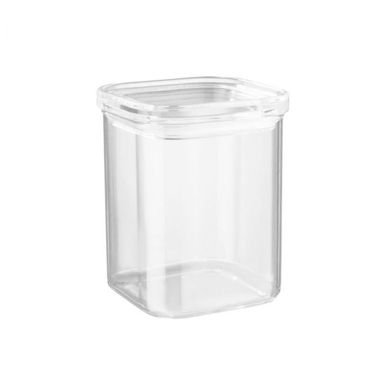 CLEARANCE - δοχείο αποθήκευσης τετράγωνο 1100 ml