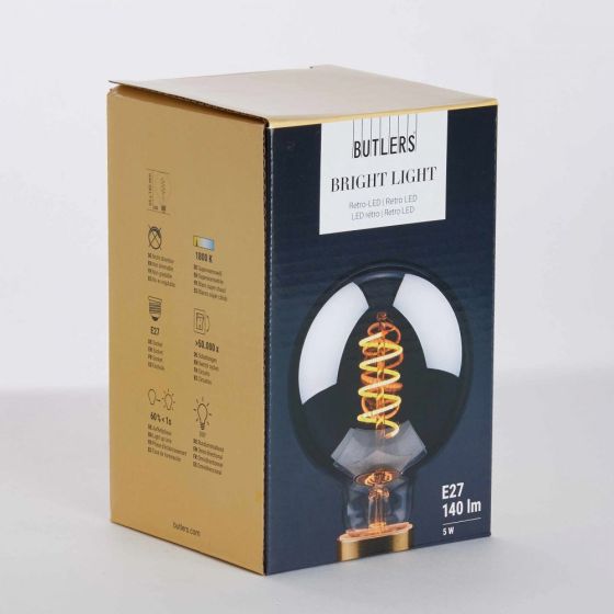 BRIGHT LIGHT - λαμπτήρας LED "smokey" 9,5 cm