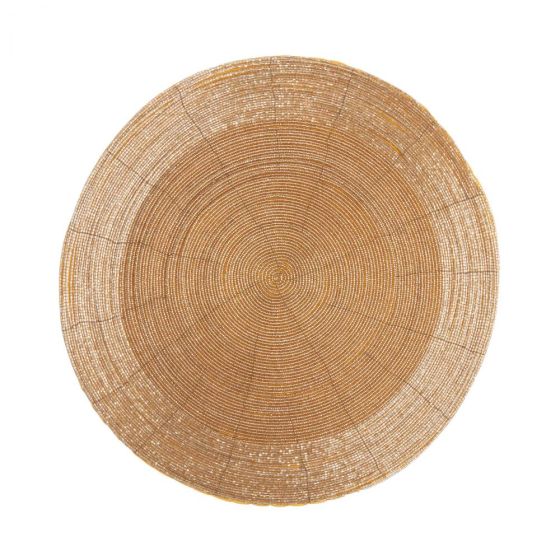 SHINE ON - σουπλά Δ35 cm, χρυσό