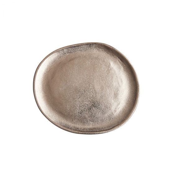 BANQUET - διακοσμητική πιατέλα 22cm χρυσή