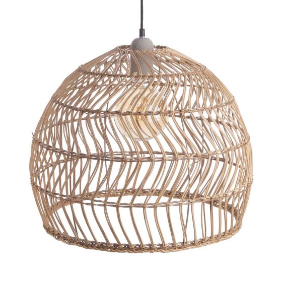CORBELLE - καπέλο φωτιστικού οροφής από ραττάν Υ 38cm