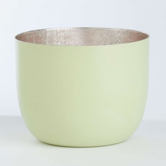 AURORA - κηροπήγιο για ρεσό μεταλλικό, Δ10, πράσινο