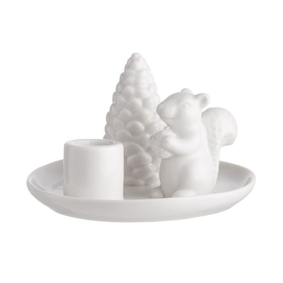 SYLVAN SPIRIT - κηροπήγιο με διακοσμητικά "σκίουρος"