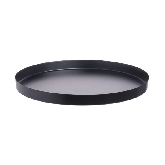 EXHIBITION - δίσκος διακοσμητικός, Δ40cm, μαύρο