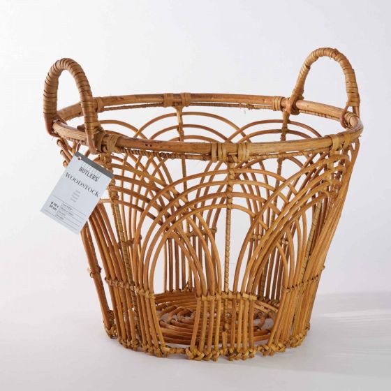 WOODSTOCK - καλάθι από ραττάν, υφαντό, Medium
