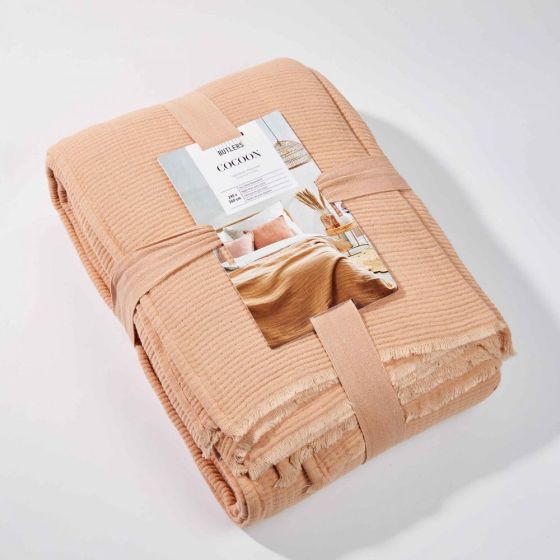 COCOON - κουβέρτα, 240x260 cm, nude