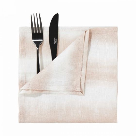 HEYDAY - πετσέτα λινή 45x45 cm, ροζ