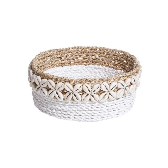 SEASHELL - καλάθι με κοχύλια, M