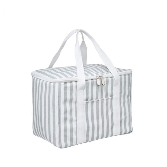 KEEP COOL - ισοθερμική τσάντα, γκρί-λευκό