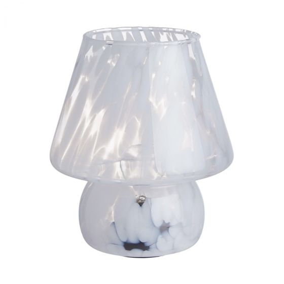 MISS MARBLE - φωτιστικό LED Υ20,5cm, λευκό