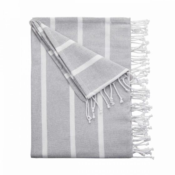 SURFSIDE - πετσέτα θαλάσσης 200x180cm, ανοιχτό γκρι