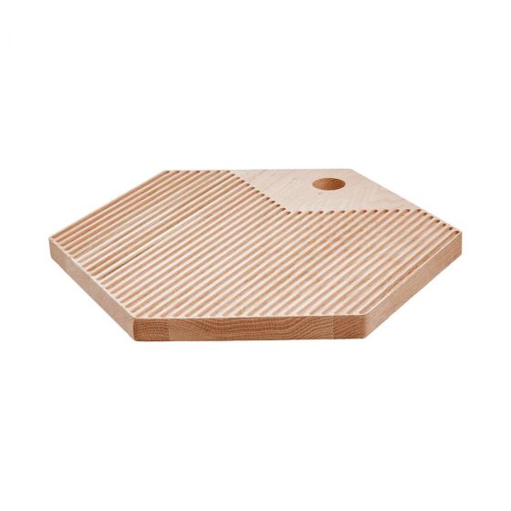 OAK KITCHEN - δίσκος κοπής εξάγωνος
