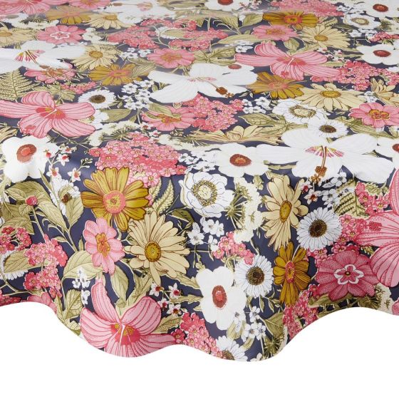 WATERPROOF - τραπεζομάντηλο αδιάβροχο "Hippie", Δ140cm