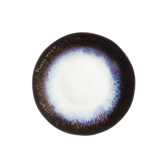 ATLANTIS - πιάτο μαύρο, Δ 23cm