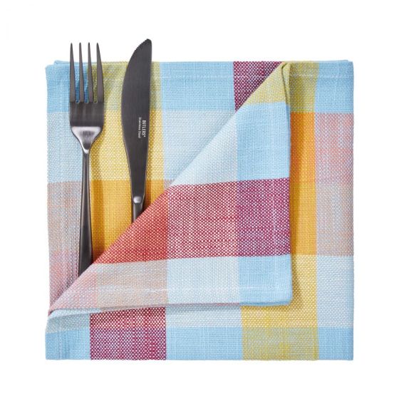 MODERN COTTAGE - πετσέτα καρό 42x42 cm