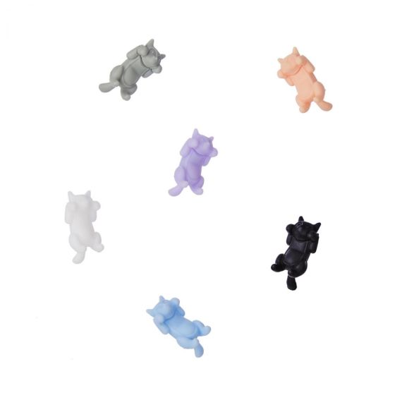 MY DRINK - διακοσμητικό αναγνώρισης ποτού "γατάκι", σετ 6τμχ