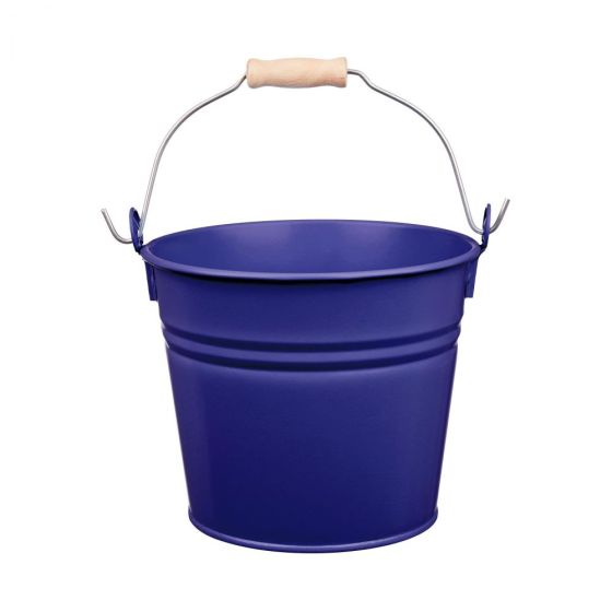 ZINC - κουβάς 16cm, μπλε 'cobalt'