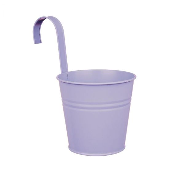 ZINC - κρεμαστό κασπό Δ16cm, λιλά