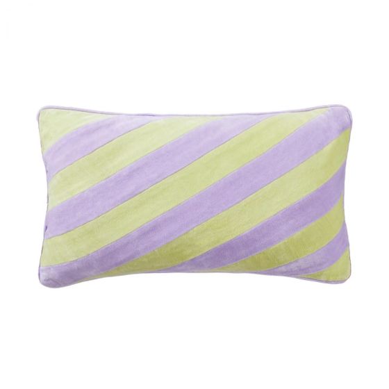 VACANZA - μαξιλάρι με κίτρινες ρίγες 35x60 cm