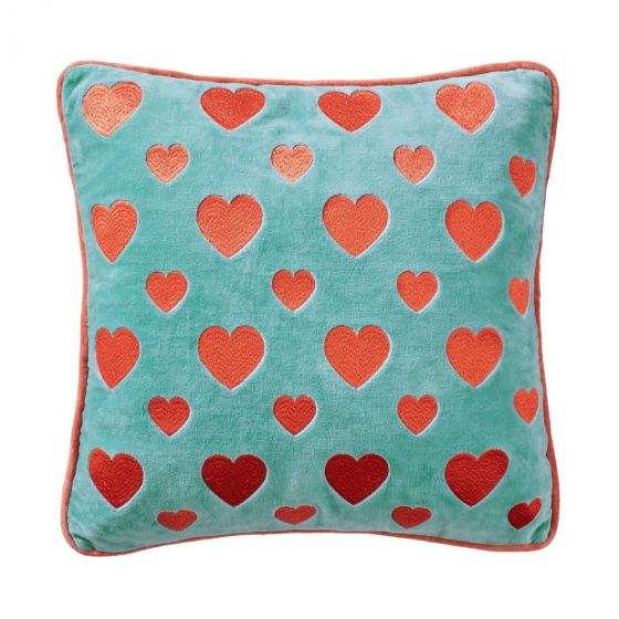 VACANZA - μαξιλάρι πετρόλ 47x47 cm