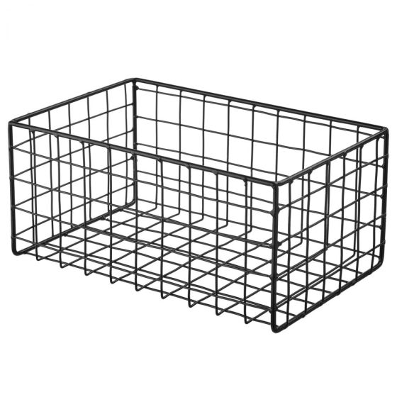 DEPOSIT - καλάθι μεταλλικό σε μέγεθος S, μαύρο