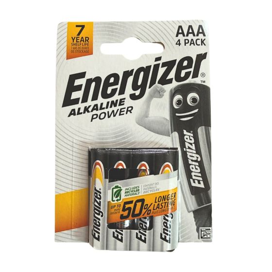 ENERGIZER - μπαταρίες αλκαλικές AAA σετ 4 τεμαχίων