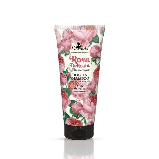 LA DISPENSA - σαμπουάν-αφρόλουτρο Rosa Delicata 200ml