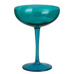 SICILIA - ποτήρι σαμπάνιας, 300 ml, πράσινο/μπλε